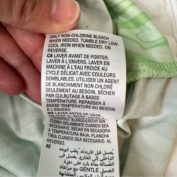 Girls Ideology Short sleeve top t-shirt Green SZ M - Picture 3 of 8